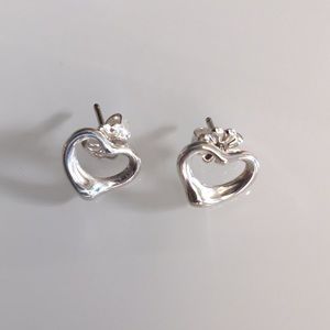 Tiffany & Co. Elsa Peretti Open Heart Earrings